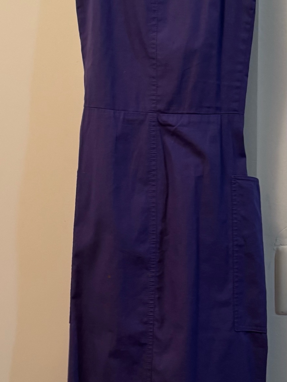 Women's Midi Dress in Deep Purple